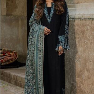 Dastan 5079 Dhanak Suit heavy embroidered front