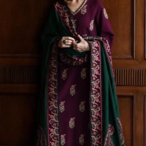 Batik 5148 Dhanak Suit with Heavy Embroidery