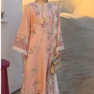 Crimson 5145 Dhanak Suit by Zarqaaa with Heavy Embroidery