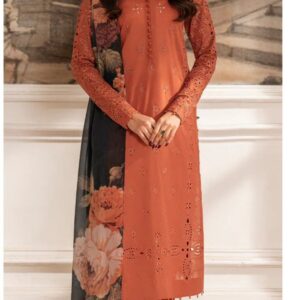 Iznik 1150 Chikenkari Lawn Suit with heavy embroidery for Eid 2026 in Pakistan