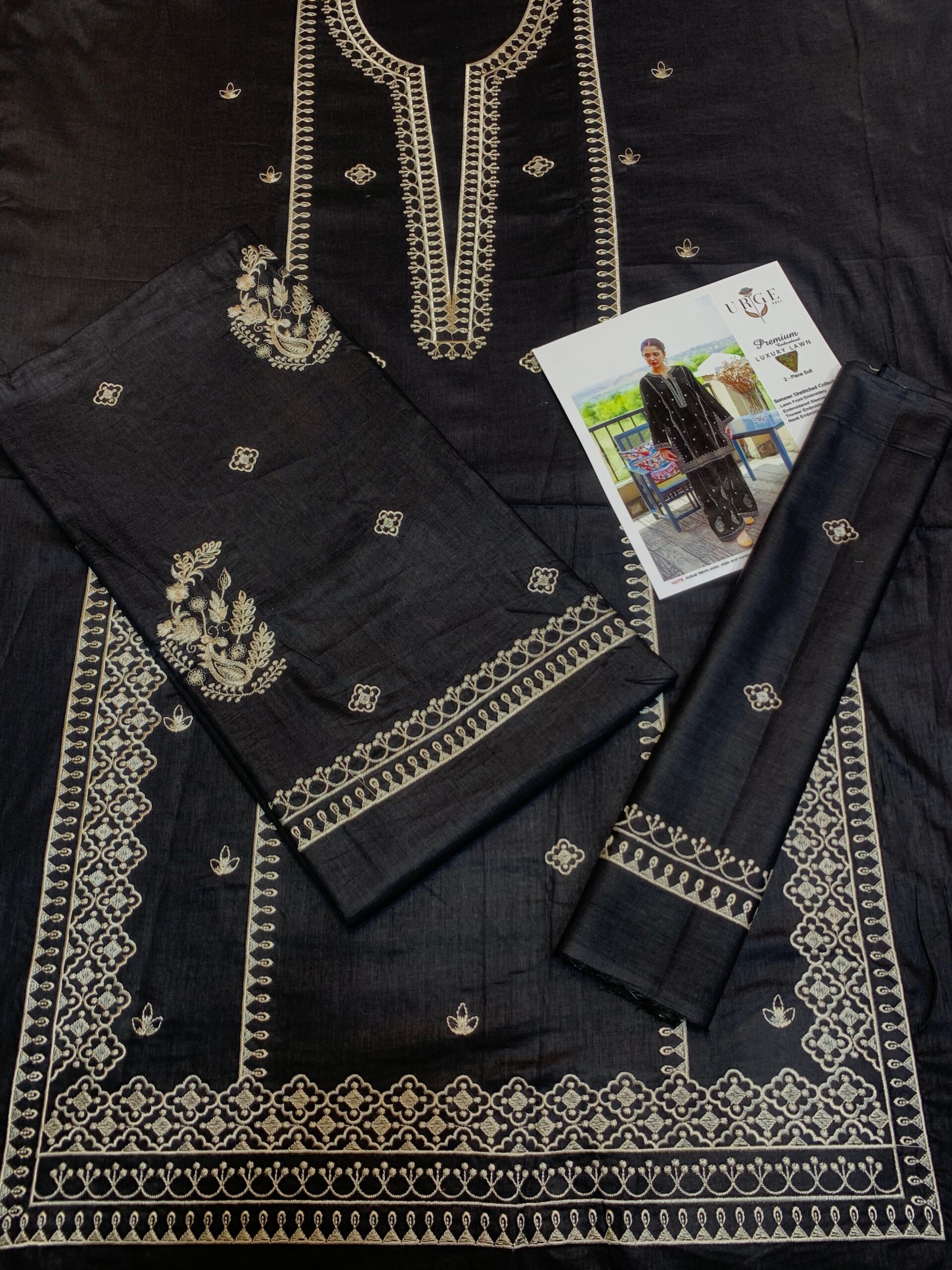 Urge Lawn 2 Piece Suit Code 785 - Image 3