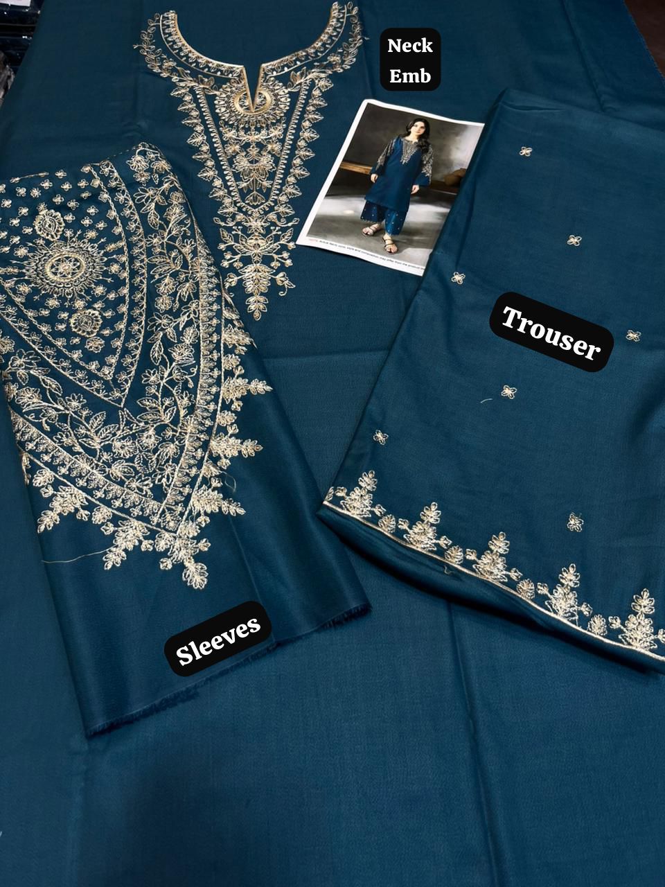 Zarqaaa Batik Lawn 2 Piece Suit Code 777 - Image 5