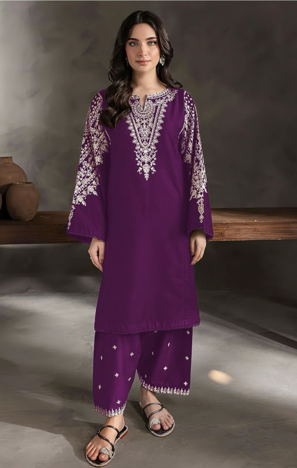 Zarqaaa Batik Lawn 2 Piece Suit Code 777 - Image 6