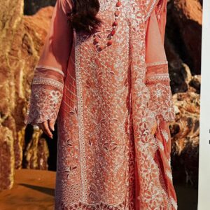 Noor Khaas Lawn Suit 3PC embroidered khaddi net dupatta